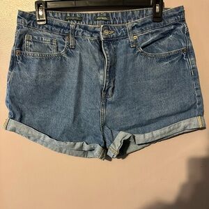 Wild Fable 16/33R Denim Shorts with “Happy” Embroidered on Left Back Pocket